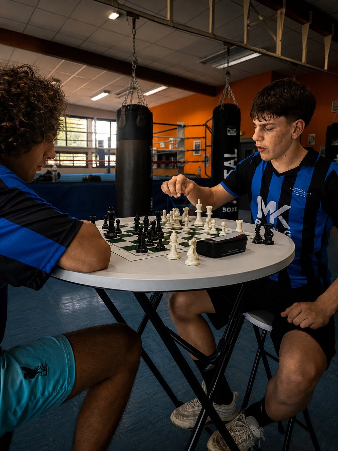 Chess-boxing au ROC Boxe