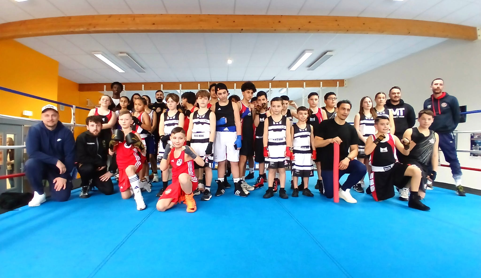 Entraînement enfants au ROC Boxe