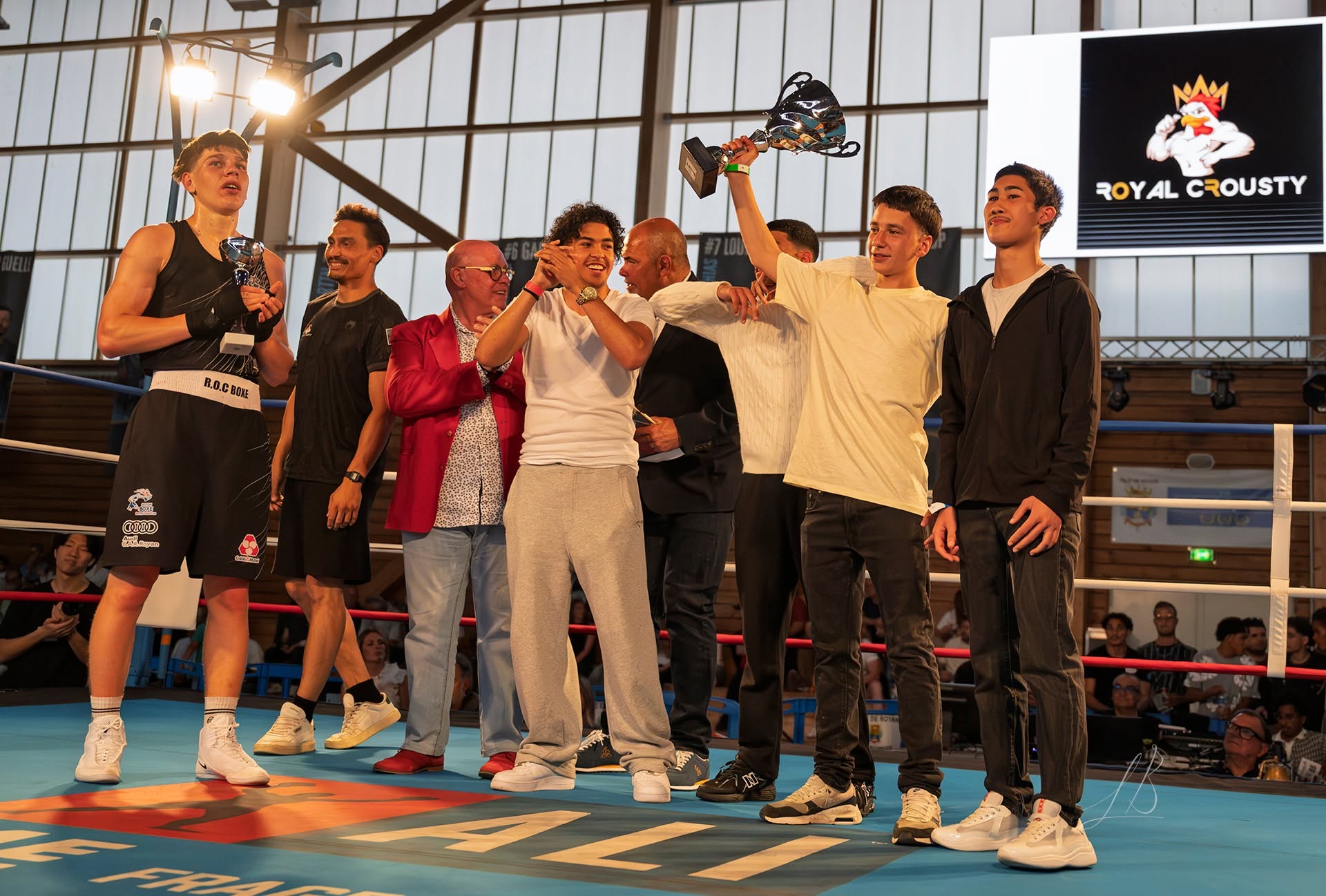 Remise de médailles tournoi international